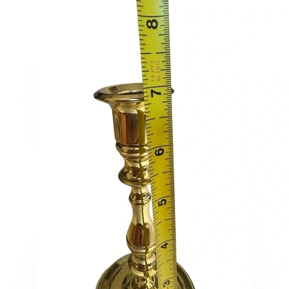 Baldwin Brass 7” candlestick - Picture 3 of 6